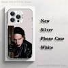 M-Marilyn M-Manson Phone Case For iPhone 17,16,15,14,13,12,11,Mini,Pro,E,MAX White Matte Silicone Whtie Cover