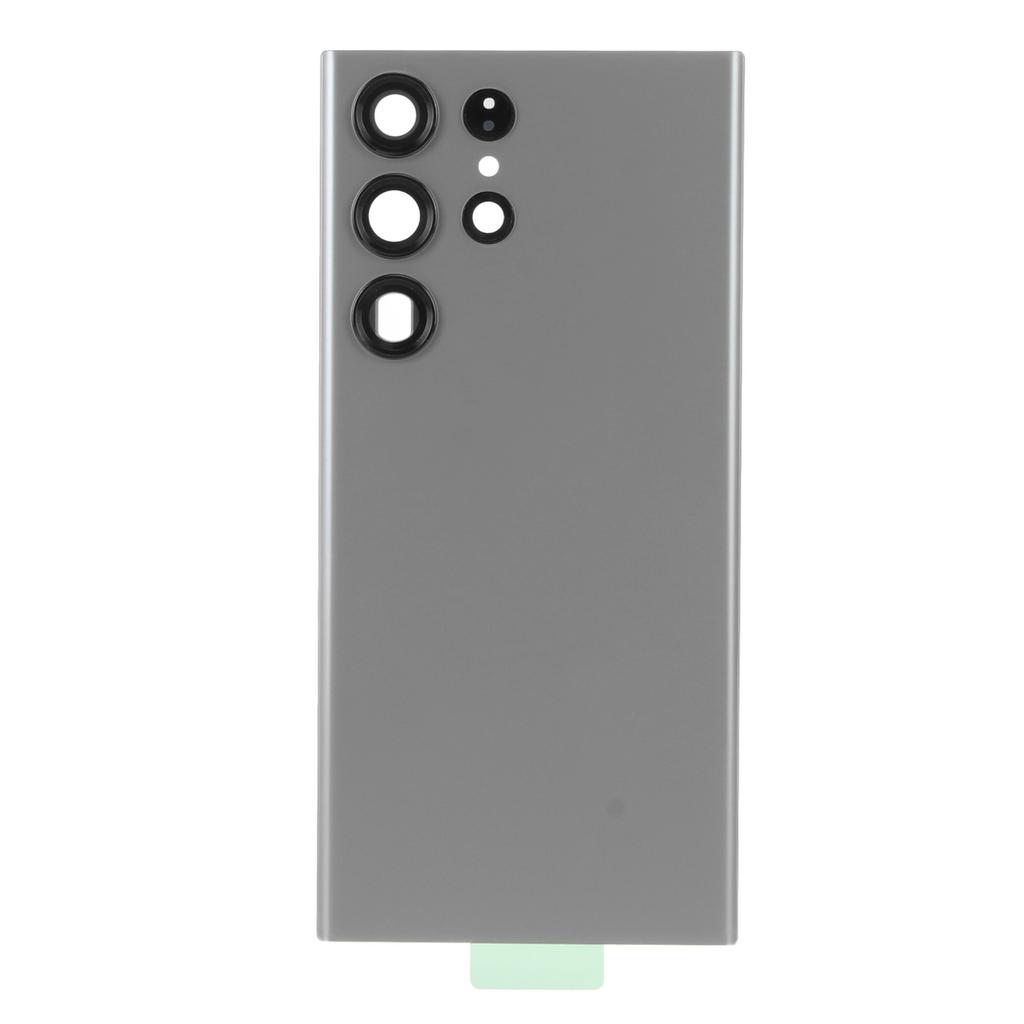 Back Glass Replacement Cover Case with Pre Installed Camera Lens Adhesive Repair Tool Kit for