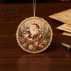 Spring Summer Autumn Winter Ornaments Four Seasons Holiday Pearl Art Hanging Ornaments, Christmas Fall Beaded Durable Acrylic Wall Pattern Ornament,