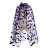 Fancy Dress Party Wizard Witch Mantle Magician Outfit Unisex Cloak Halloween Children Cape Vampire Robe Cosplays Costume