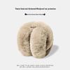 Foldable Plush Winter Earmuffs - Thick, Cute, Anti-Freeze Ear Warmers for Cold Protection