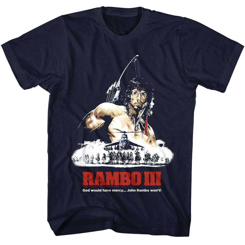 Rambo God Would Have Mercy Men s T Shirt Unisex T-Shirt XL