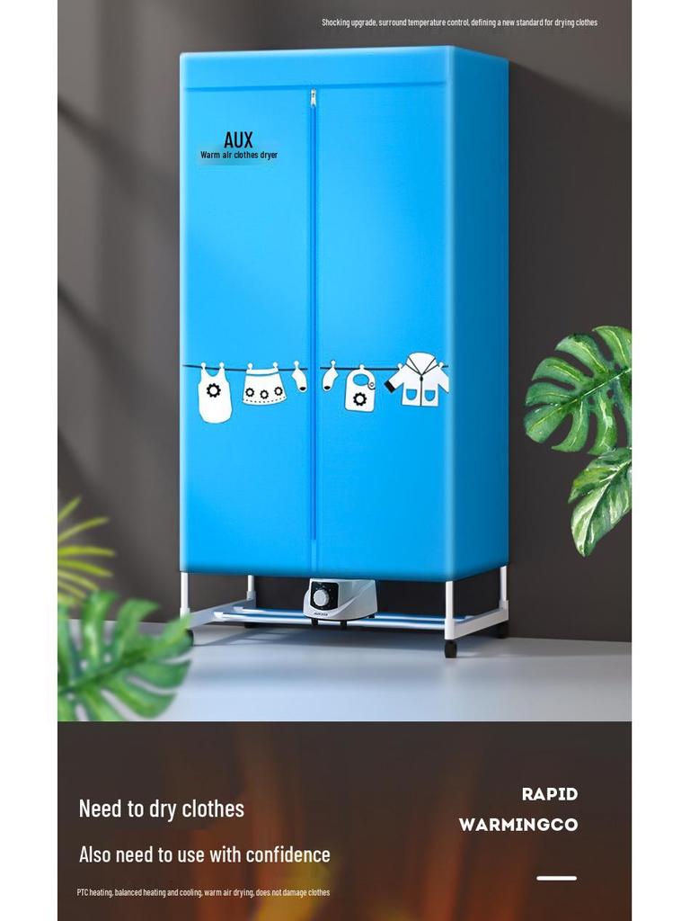 Portable Clothes Dryer with Warm Air Fan