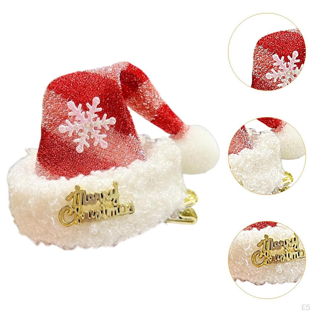 Christmas Hair Clip Creative Decor Xmas Hairclip for Festival Party Carnival