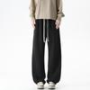 MONPOC Men's High-Street Wide-Leg Athletic Pants