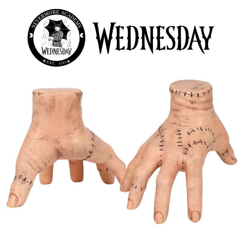 Addams Family Wednesday Hand Figure Latex Decorations Cosplay Fans