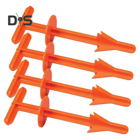 

4 шт. охотничий инструмент для вытаскивания задницы, пластиковый аксессуар для полевой разделки оленей, для очистки ануса крупного рогатого скота 4pcs