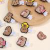12Pcs Capybara Hair Clips Cartoon Cute Animal Hairpins Kawaii Bangs Mini Side Barrette For Baby Girls Kids Headwear Accessories