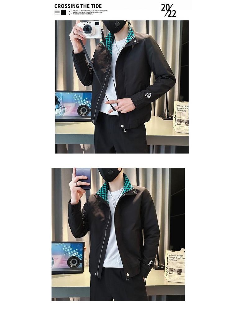 2023 Men's Trendy Handsome Jacket - Stylish Spring and Autumn Streetwear