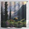 Crab Shower Curtain, 3D Crab, Waterproof Shower Curtain Custom Decorative Bath Curtain Modern Bathroom Accessories Shower
