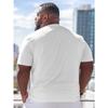 European Size Men's Plus Size Funny  T-Shirt - Oversized Loose Fit Casual Summer Short Sleeve Round Neck Tee, Breathable Big & Tall Top