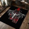Furioso: Tappeto per la casa con avventura Dark Fantasy Tappeto Decorativo per Ufficio per Soggiorno Camera da Letto Zerbino Tappeto per Pavimento Tappeto per Area Sedia da Computer