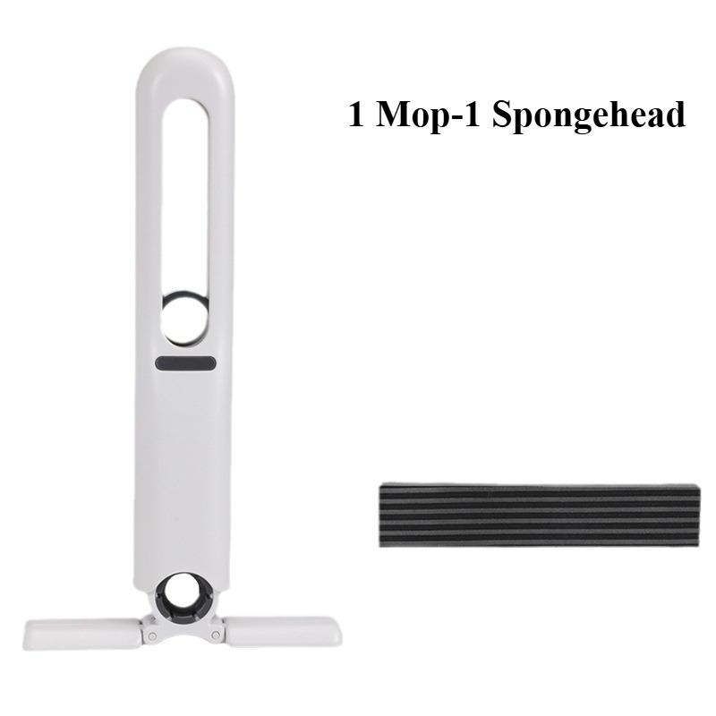 Mini Handheld Mop Folding Powerful Squeeze Home Cleaning Mops with Sponge Self-squeezing Floor Washing Mops Desk Window Car