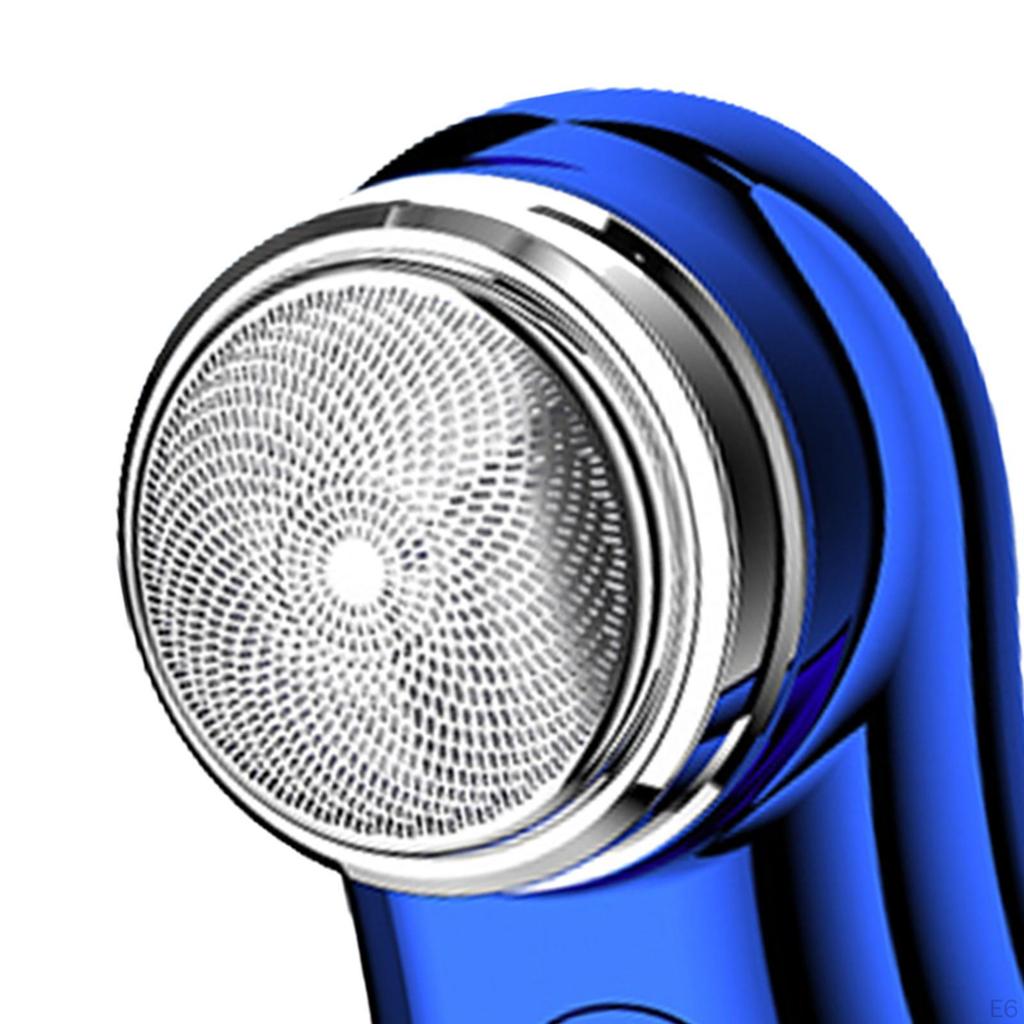 Mini Shaver with Precision Trimmer, Ideal for Face Hair Removal at Home or Outdoors