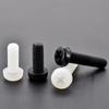 Nylon Screw M2 M2.5 M3 M4 M5 M6 M8 Black White Nylon Plastic Phillips Pan Head Screws Cross Round Head Insulated Bolts L=4~20mm