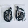 Compatible Headset with Remote & Microphone for Samsung G600/G808/D880 Earbuds - Old Style Wide Flat Head Design