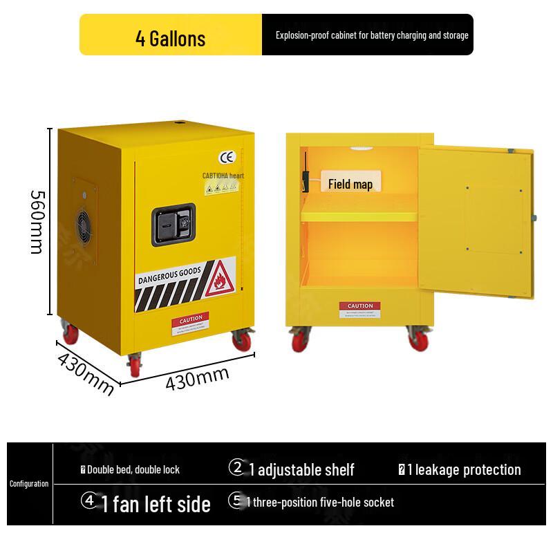 

Boshili EV Lithium Battery Safety Storage Cabinet