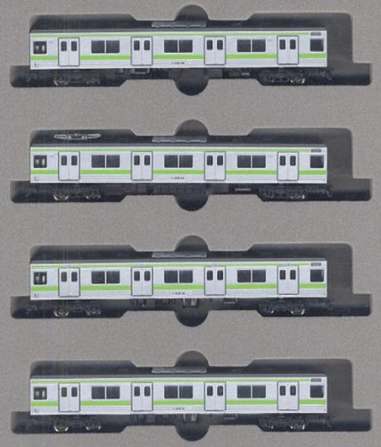 N Gauge 205 Series Yamanote Line Color 10-252 Add-on (4 Cars)