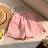  18/5000 Girls' And Boys' Casual Shorts For Summer, Loose Cotton And Linen Shorts For Children