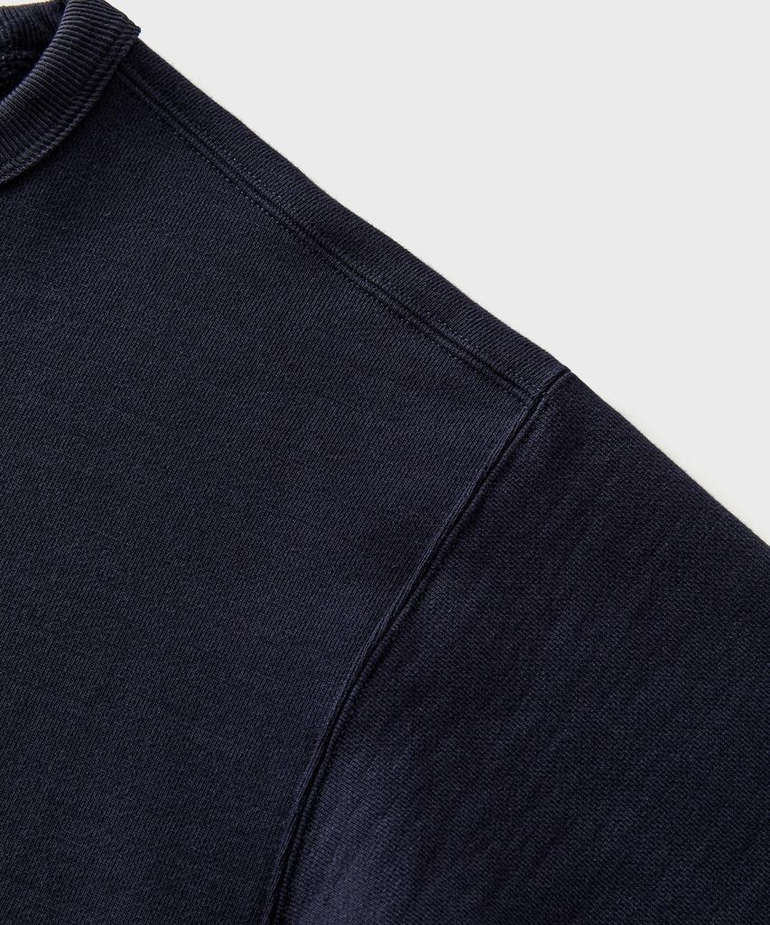 BRONSON Navy Yard Instructor Reverse Weave Sweatshirt Navy