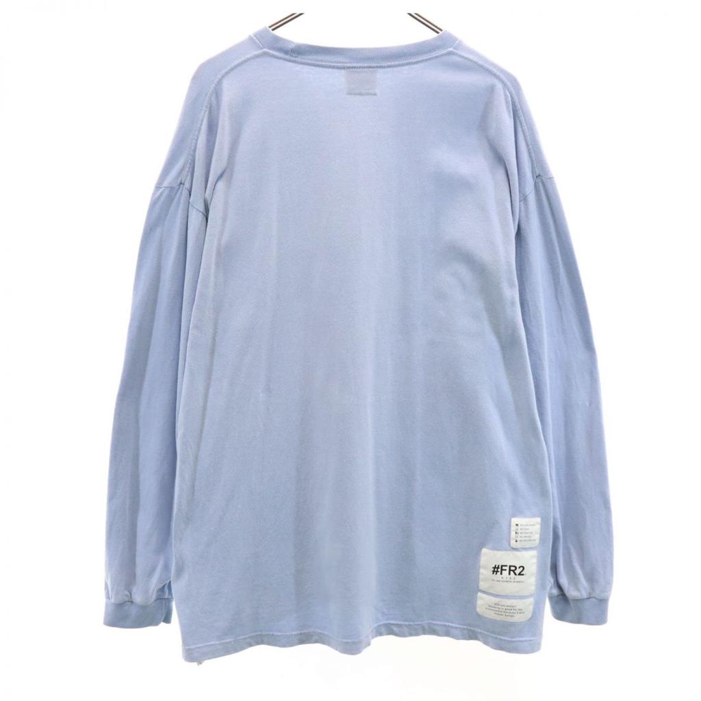 FR2 Long Sleeve T-shirt XL Blue Ron T Men's Used