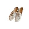 ! Shoes Are Old, Dirty, Lace-up Soft-soled Retro Small Leather Shoes