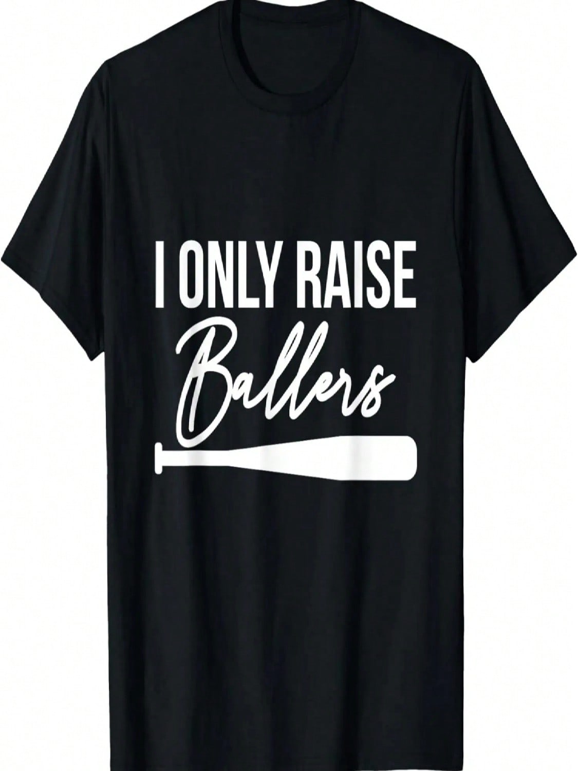 I Only Raise Ballers Dad Mom Baseball Player Son Daughter T-Shirt S разноцветный