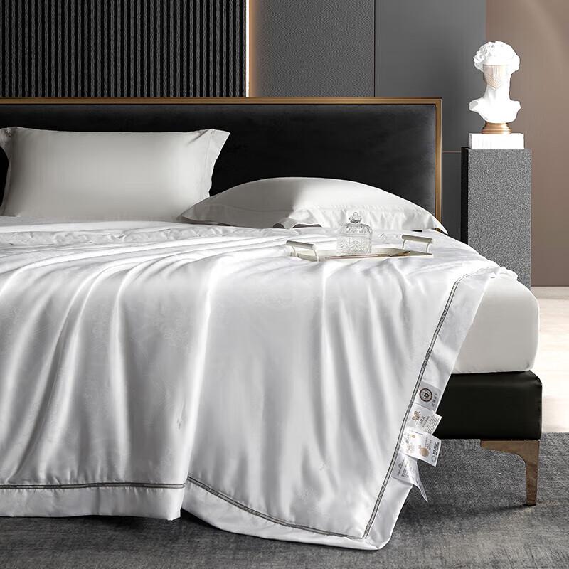 Donner Satin Jacquard Silk Blend Summer Quilt