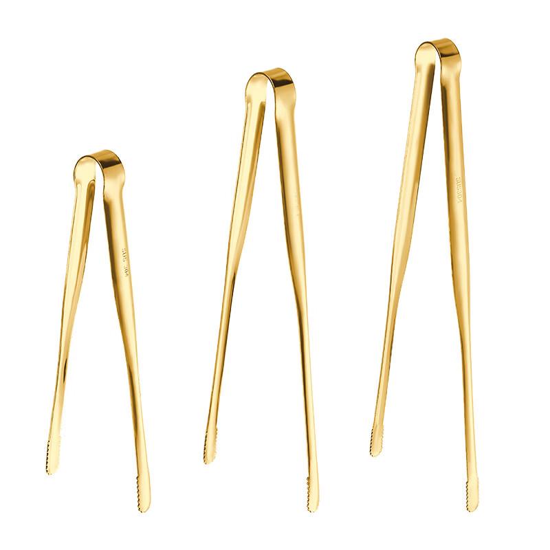 Extended Stainless Steel BBQ Tongs