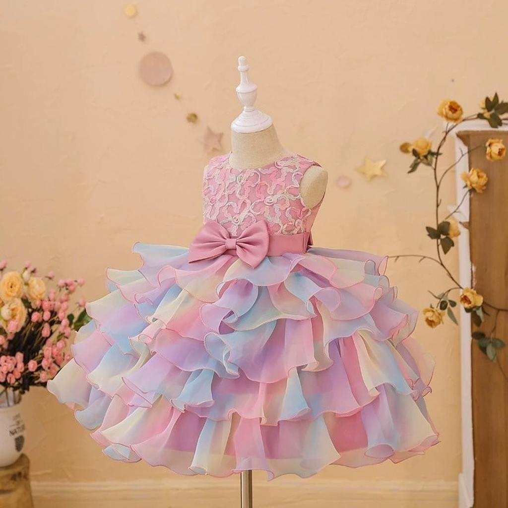 Girls Princess Gown Performance