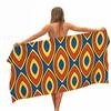African Culture Microfiber Beach Towel Portable Quick Fast Dry Sand Outdoor Travel Swim Blanket Thin Yoga Mat For Women Gifts