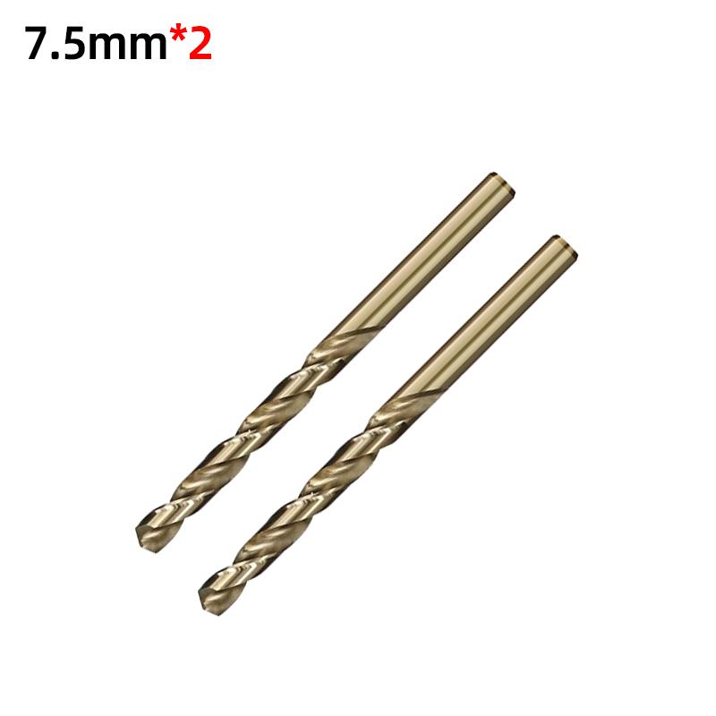 Metal Drill Cobalt Twist Drill Bit Set 1-13mm HSS M35 Stainless Steel Twist Drills The Whole Ground Metal Reamer Hole Tools