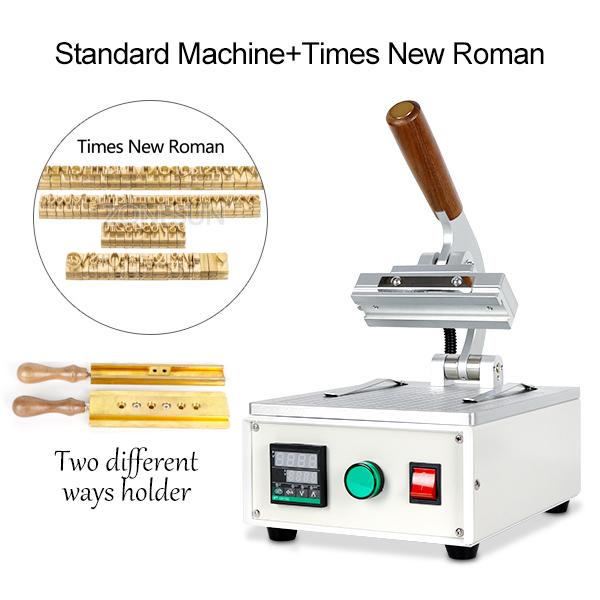 ZONESUN Custom Logo Hot Stamping Machine, Numerical Temperature, Paper Bag, Book Cover, Heat Press Machine, Letter Pattern
