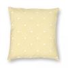 Federa Dulux Giallo Limone Ghiacciato Poliestere Lino Velluto Stampata con Zip Federa Decorativa Copricuscino per Divano