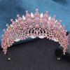 Luxury Rhinestone Tiara for Bride Tiaras and Crowns Party Pageant Wedding Crown Hair Jewelry Headbands Costume Accessories