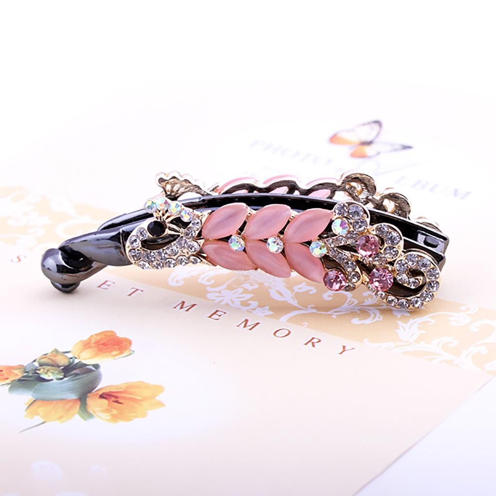 Damen Nadel Haarnadel (Rosa) Haarschmuck-Klammer