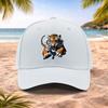 Overbearing Tiger Baseball Cap  Lightweight Adjustable Unisex Cap for Running Fitness  Outdoor Activities