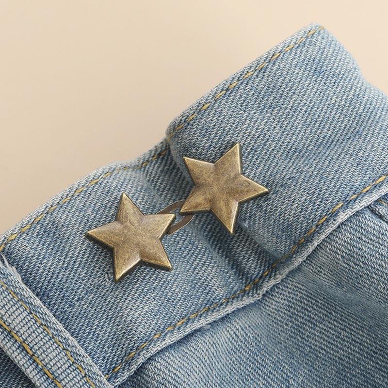 Waist Pants Tightening Make Clip Waist Adjustment Clip Waist Reduction Clasp Line Button Brooches for Garment Decoration NK001