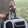 Pet Carrier Large Capacity Portable Single Shoulder Dog Pet Bag with Ventilation Window for Outdoor Travel