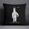 Planet astronaut cartoon pillowcase home fabric sofa cushion living room bed, car square pillow cover
