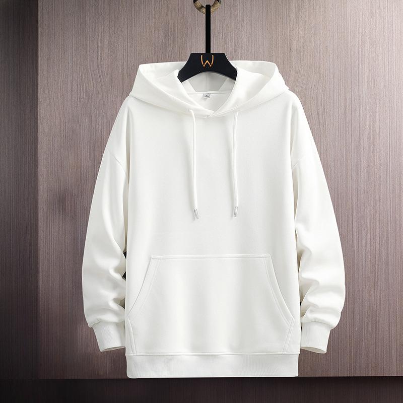 Spring and Autumn New Men's Sweater Casual Versatile Youth Handsome Pullover Hooded Long Sleeve T-Shirt Sweater