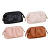 Large Capacity Makeup Bag PU Leather Cosmetic Bag Travel Toiletry Bag Beach Bag Beauty Storage Case Wash Bag