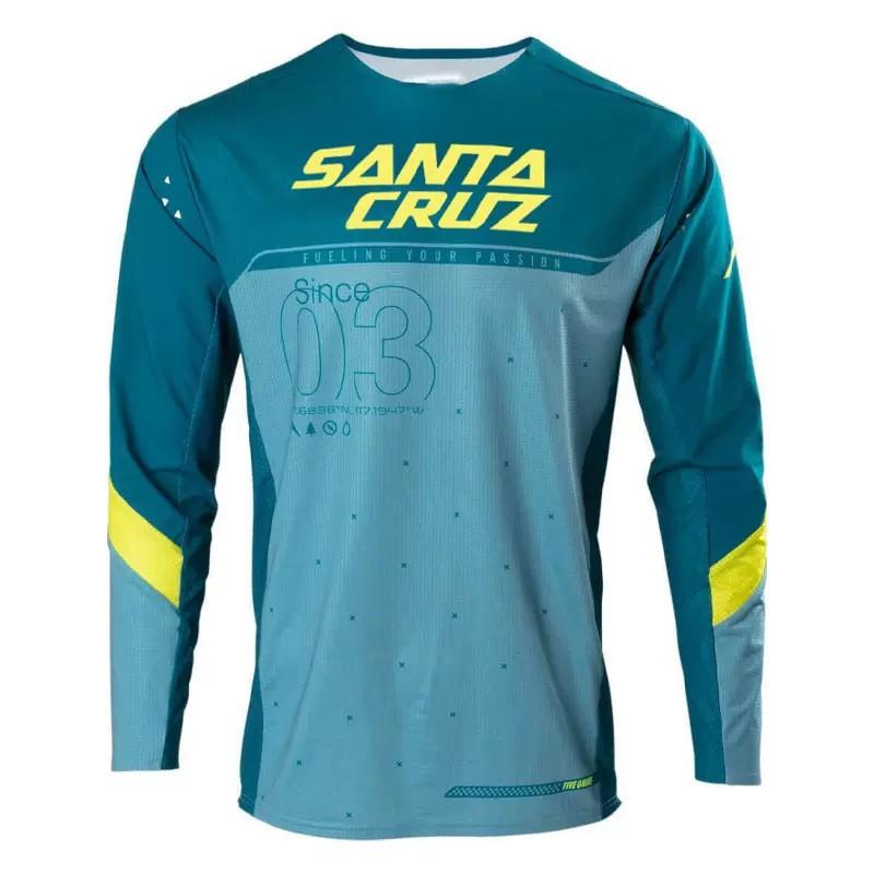 Mens Long Sleeve Cycling Jersey Breathable Quick Dry Mountain Bike Road Trail Riding Shirt