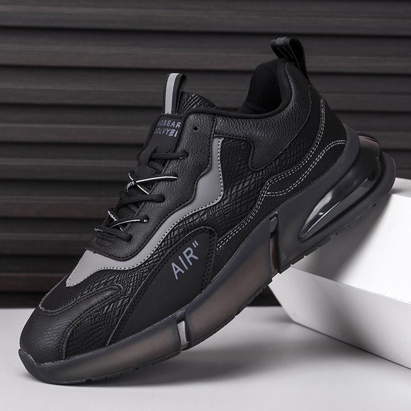 Live Stream Men's Shoes Casual Shoes Soft Sole Versatile Trend Dad Shoes Men's and Women's Couples Shoes Cold Dip Air Cushion Men's Shoes Foreign Trad