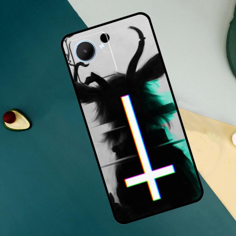 Devil Satan Dark Art For Realme 9 10 11 Pro Plus GT Neo 5 3 3T C11 C15 C25s C21Y C30 C31 C33 C35 C53 C55 Case