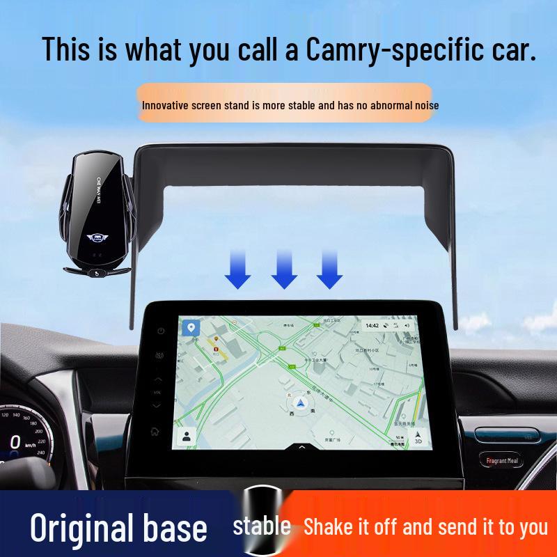 Toyota Camry 2023 8th Gen Car Mount - Luxury & Fashion Edition, Large Screen Center Console.