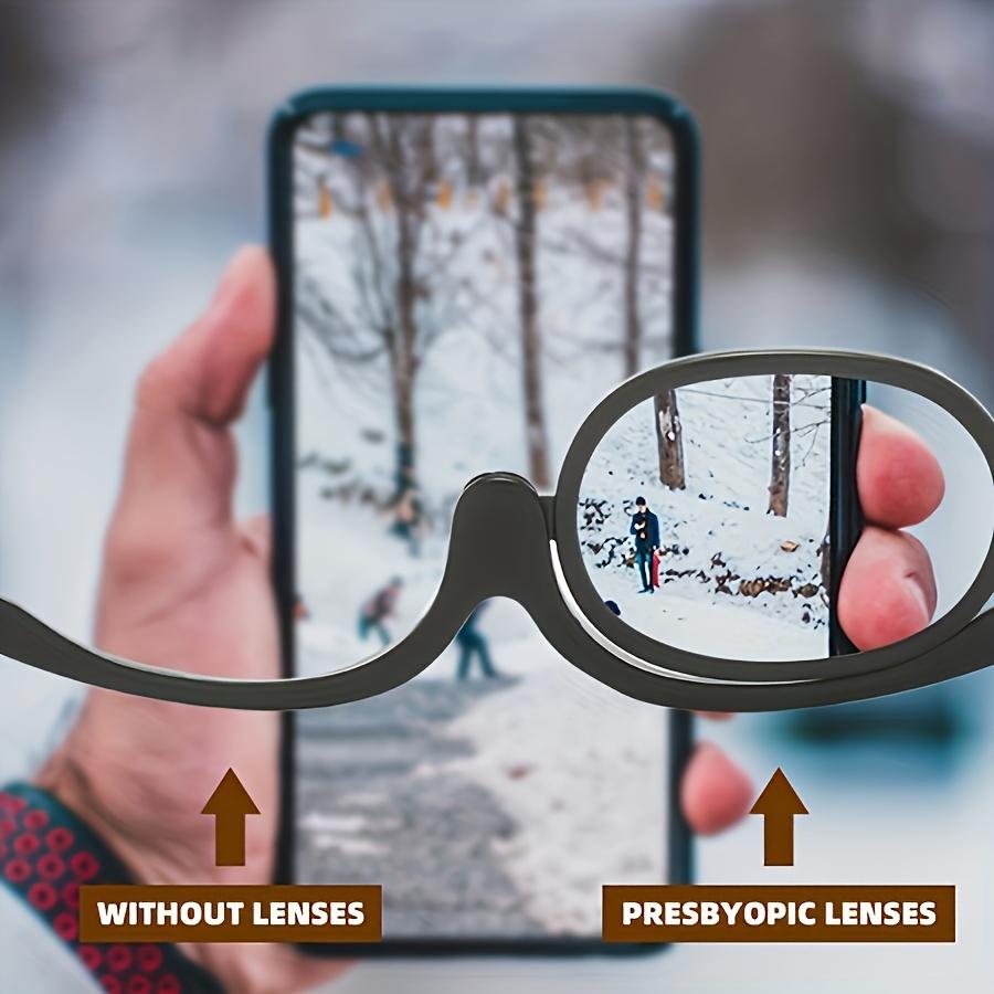 Portable Cartoon-Themed Makeup Mirror with Magnification Plastic Frame Ideal for Travel & No Batteries Required