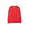 Anta Training Series Wide Stripe Design Logo Pullover Long Sleeve Sweatshirt Men Sweatshirt Red 952237715-2