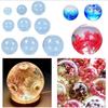 High Clarity Epoxy Silicone Round Ball Mold - Starry Sky 3D Planet Design