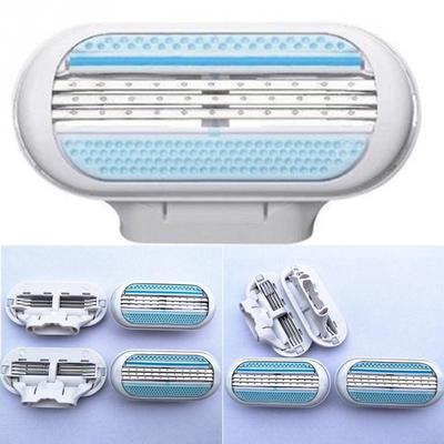 1/4pcs Women's Easy To Use Cosmetic Products Fashion Razor Blade Stainless Steel